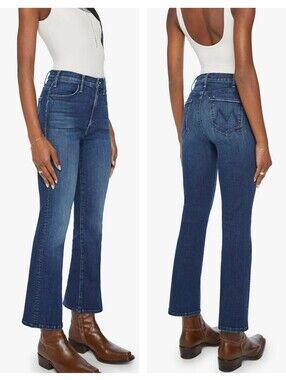 Mother The Hustler Ankle Jeans Heirloom Wash Size 26